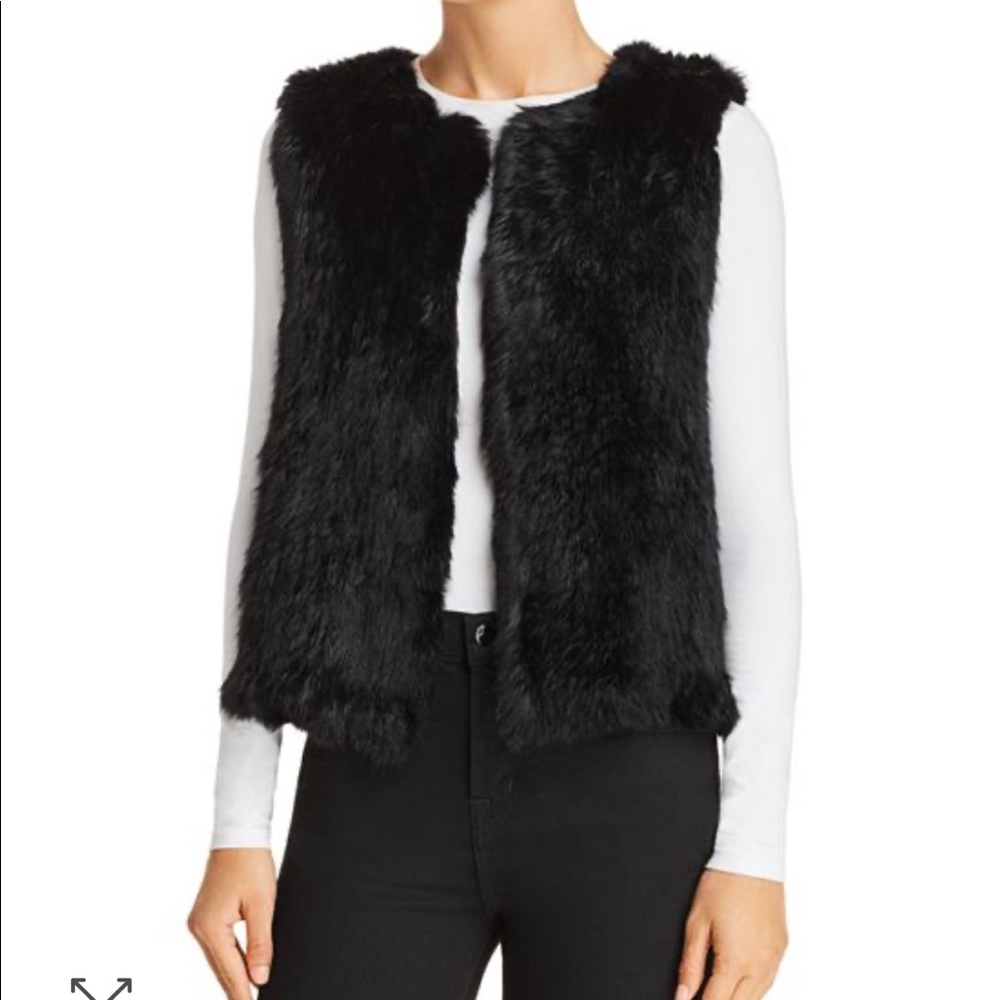 525 America Luxe fur vest